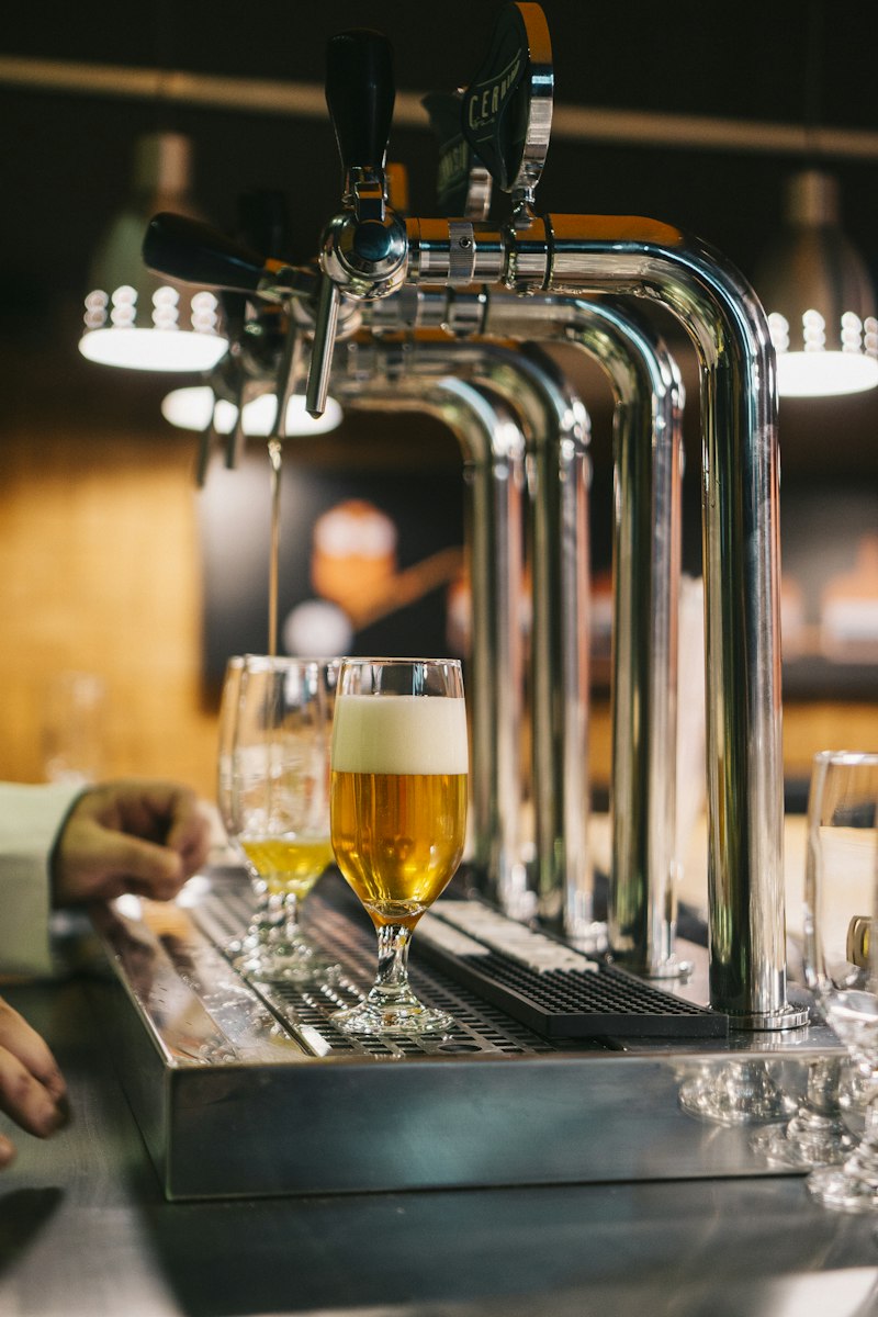 Wild Orchard Saison beer flight